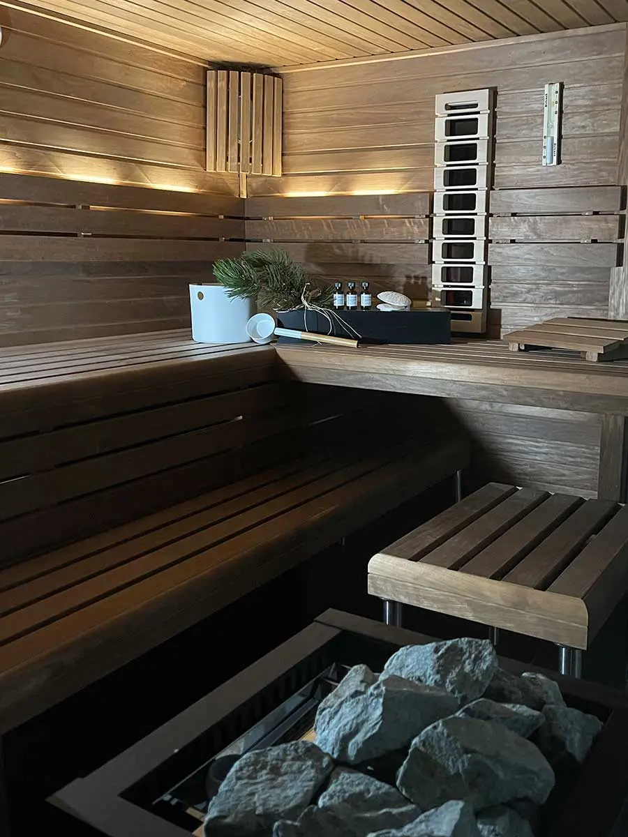 Bed and Breakfast Löffelmühle an der Elz: Entspannung in der Sauna