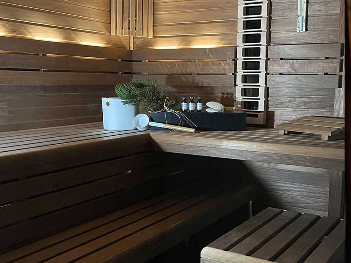 Bed and Breakfast Löffelmühle an der Elz: Entspannung in der Sauna